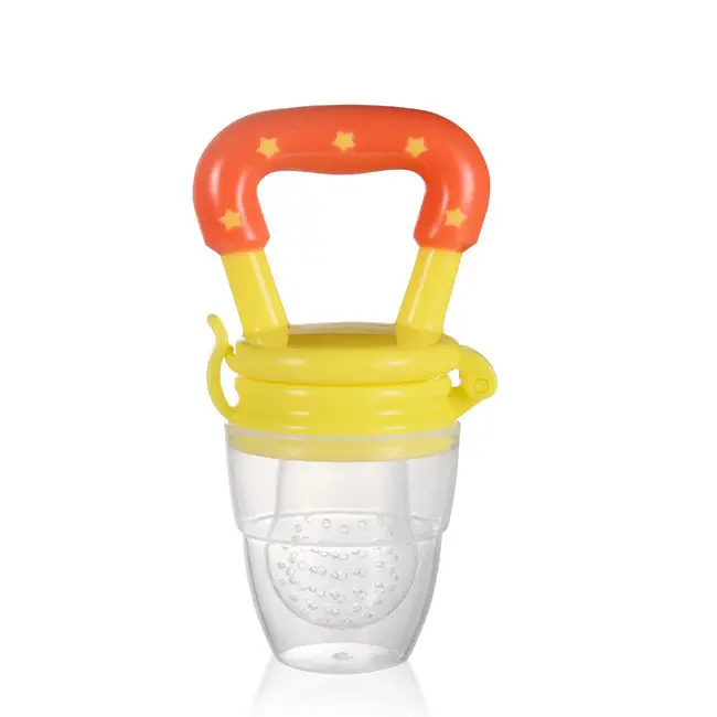 Baby Food Feeder with Pacifier Clip Holder Infant Teether