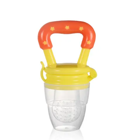 Baby Food Feeder with Pacifier Clip Holder Infant Teether