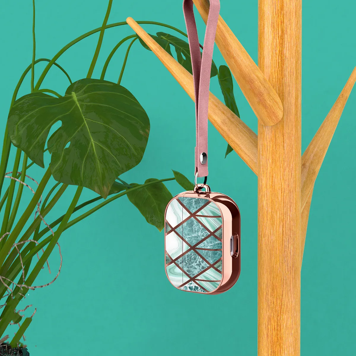 Colorful Fashion Case Protective Bluetooth Wireless Earphone Cover with The Rope – image 3