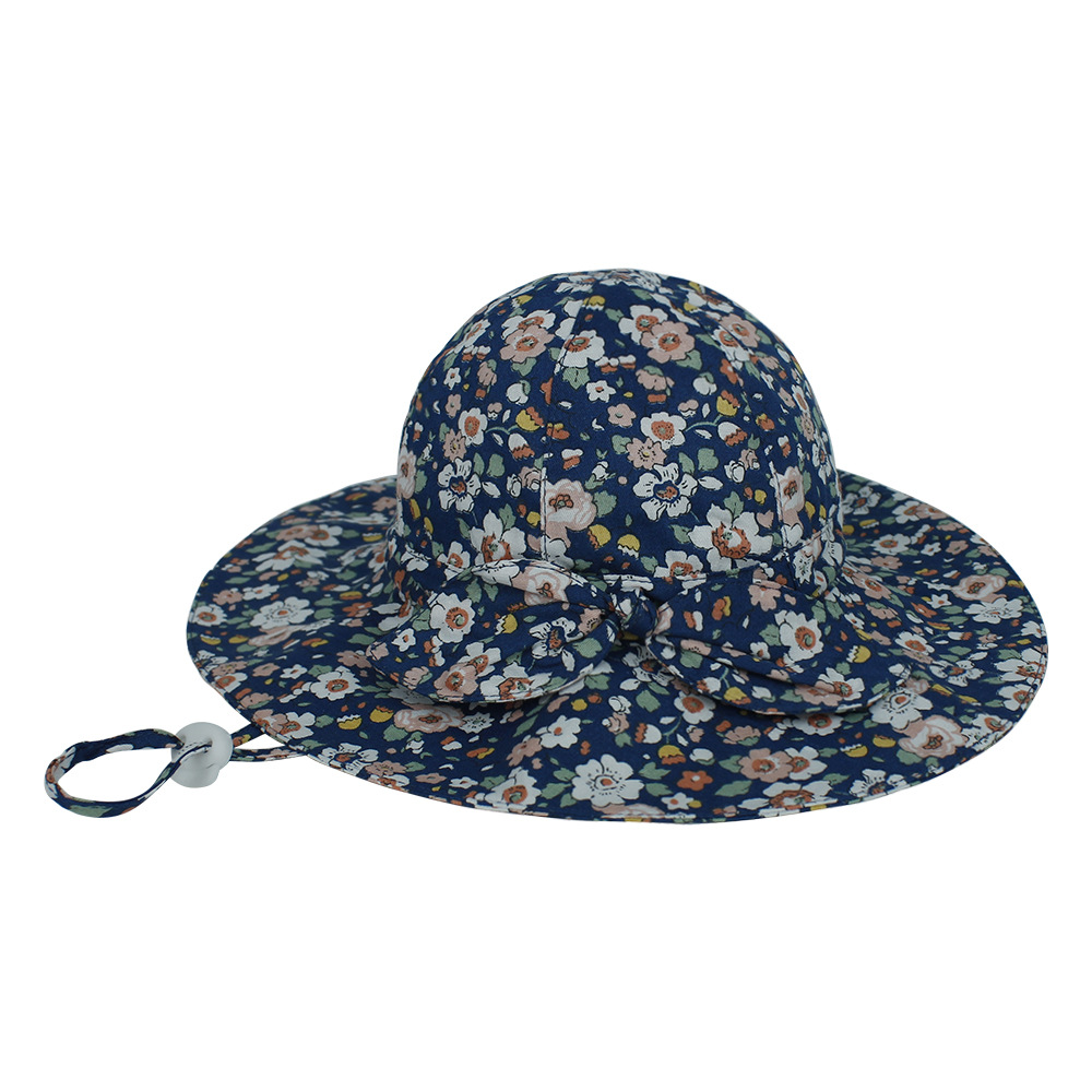 Navy Blue Floral