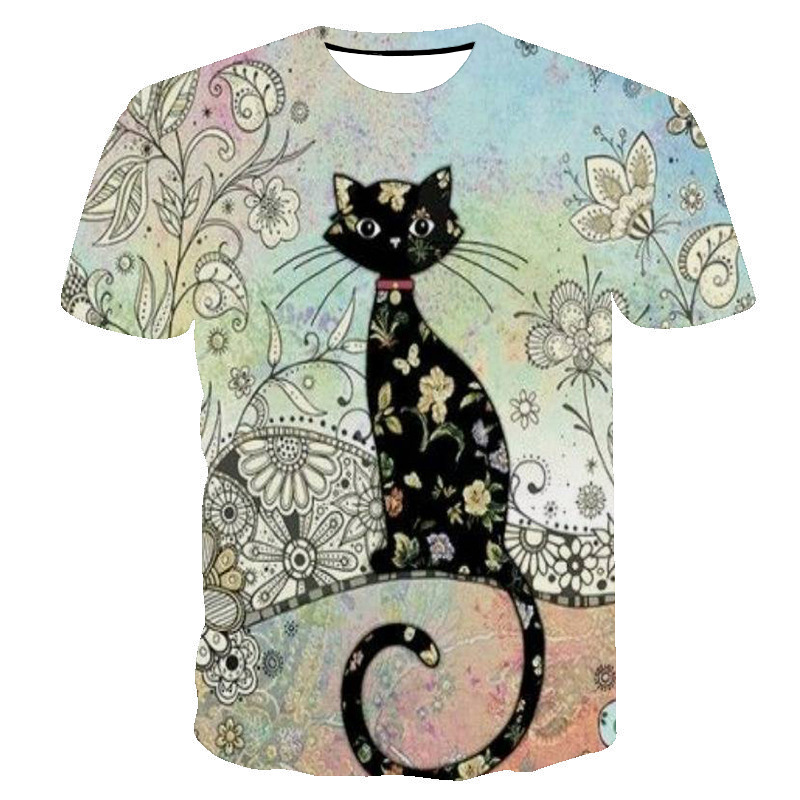 Title 5, Summer Short Sleeved Digital Printing Fashion T...