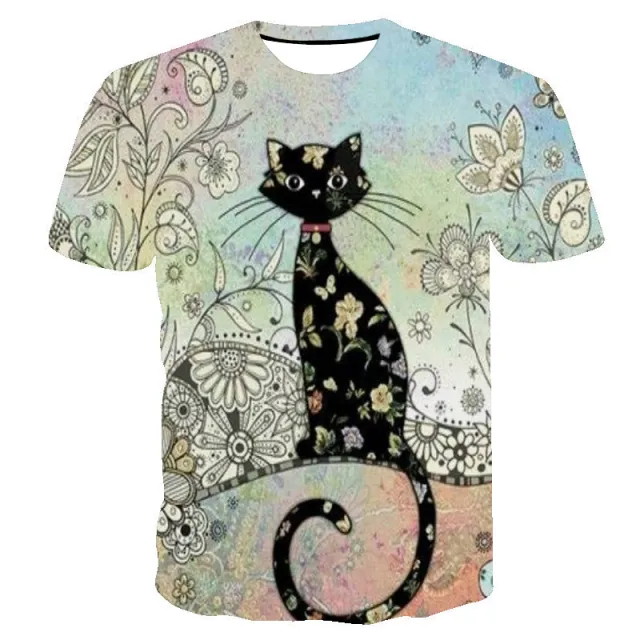 Summer Short Sleeved Digital Printing Fashion T Shirt Awtx001 - Shop at LoveMi