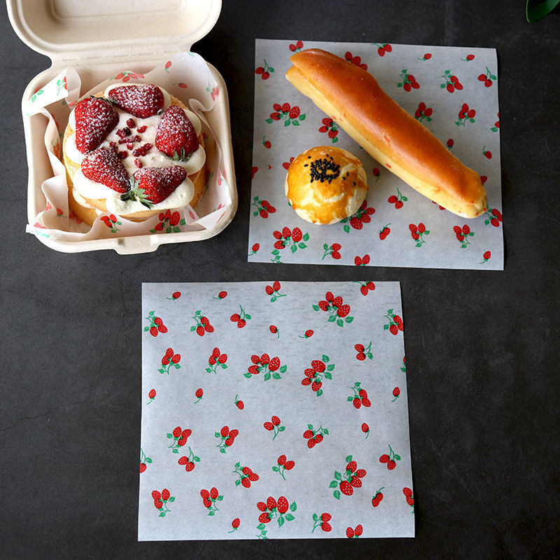 Title 7, Baking Dinner Plate Cake Bento Box Pad Paper