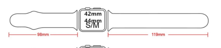 Title 2, Apple Watch SE, 6, 5, 4 için silikon koruyucu k...