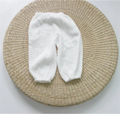 Hanban Cotton And Linen Anti-pattern Trousers Bloomers
