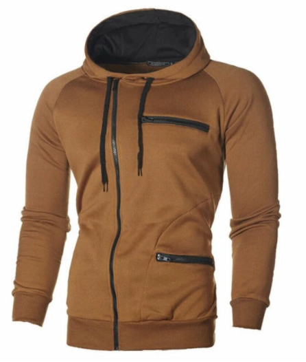 Men's casual jacquard sweater