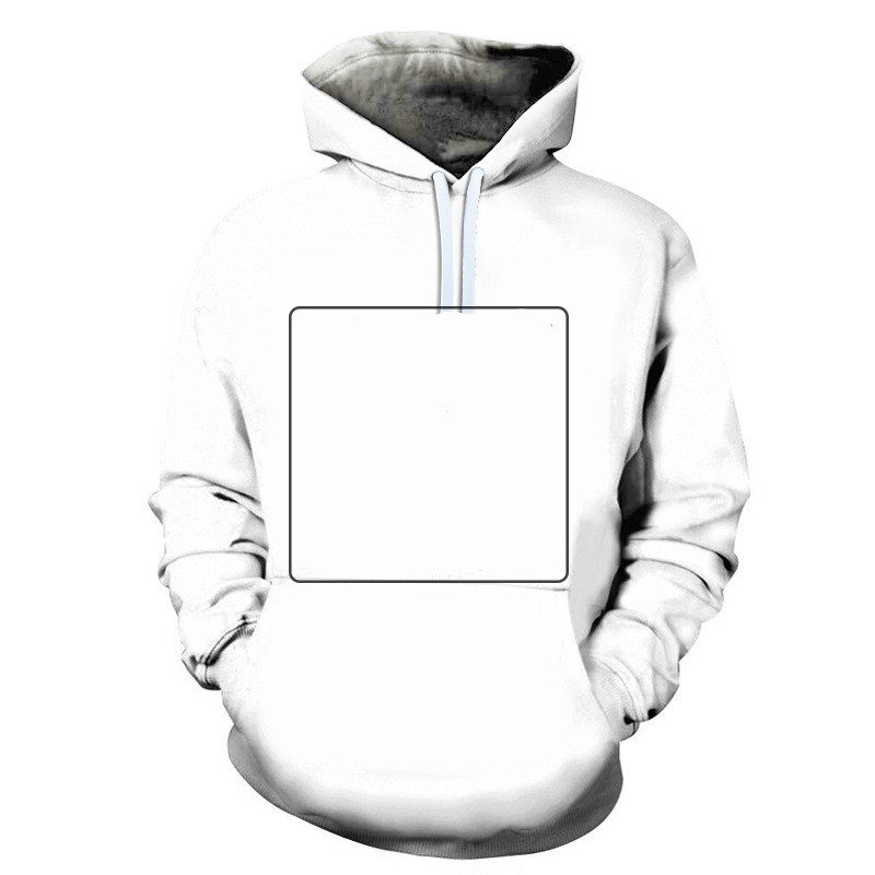 3D Digital Printing Series Hooded Sweater Couple Tops Pullover Baseball Uniform
