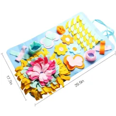 Dog Toy Sniffing Pad Pet Educational Supplies Sniffing Pad - View 1