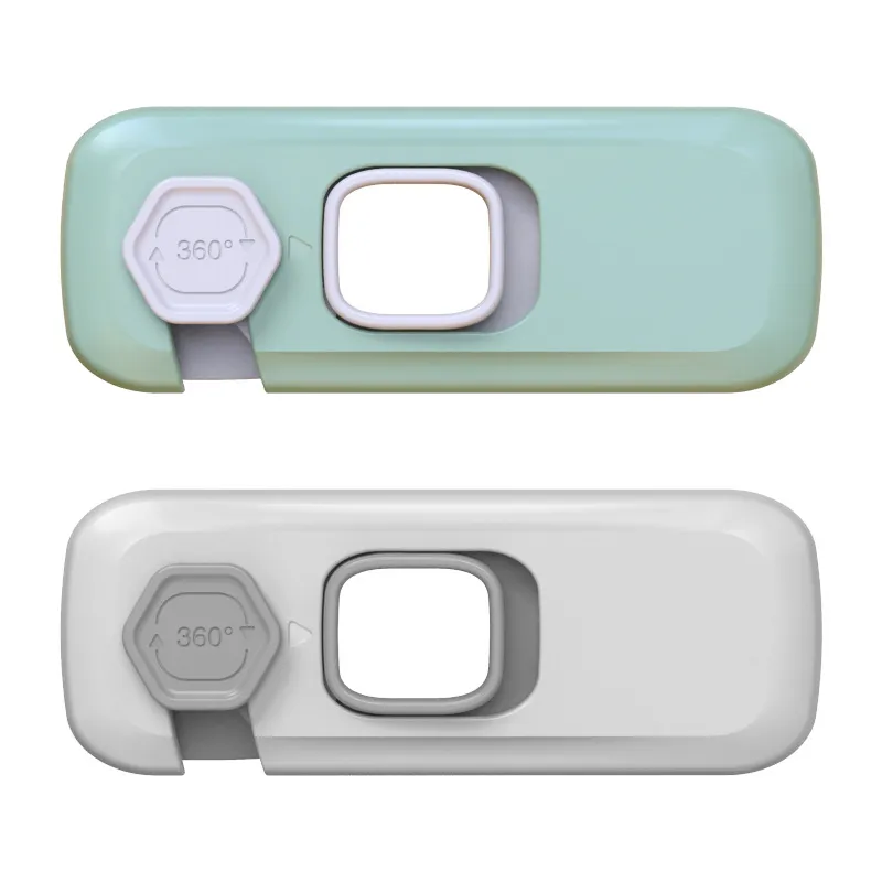 Home Refrigerator Lock Fridge Freezer Door Catch Lock Toddler Kids Child Cabinet Safety Lock For Baby Safety Child Lock – image 8