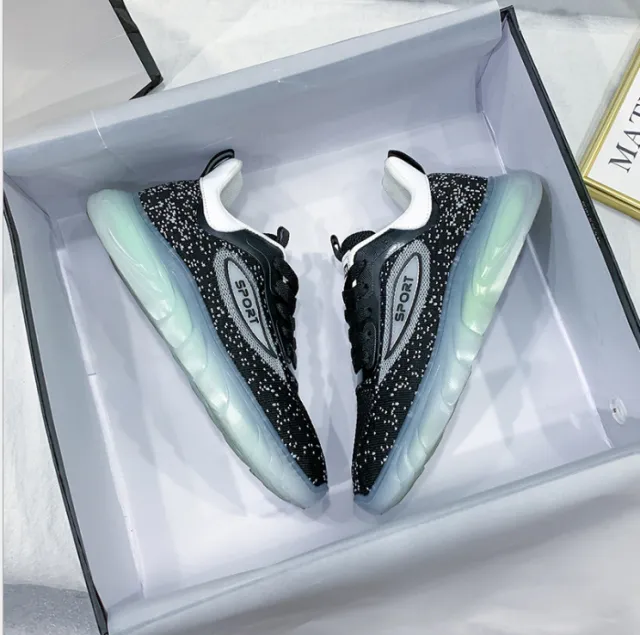 Women Autumn New Korean Running Shoes Black - Shop at LoveMi