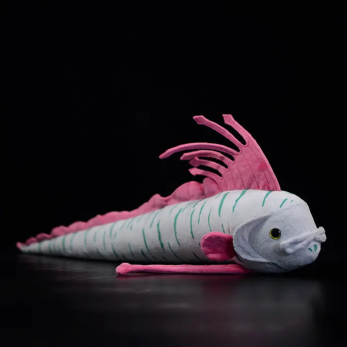 Cute Paddle Doll Simulation Kingfish Plush Toy