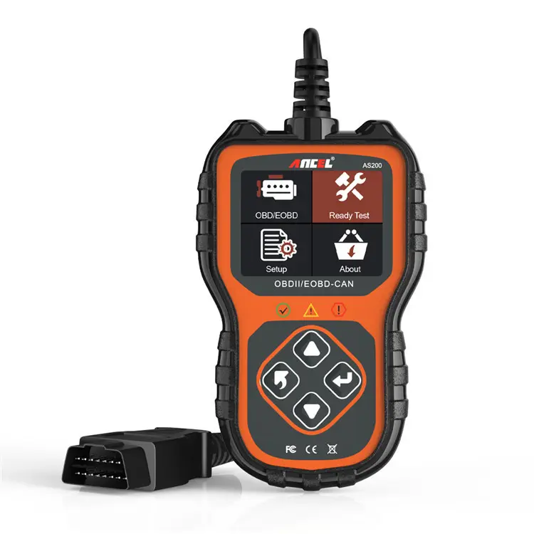 Ancel As200 Obd2 Scanner Car Diagnostic Tool Engine Test