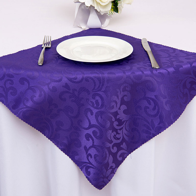 Polyester Catering Jacquard Napkin Mouth Cloth Hotel Wedding Banquet Folding Double Hook Napkin Mouth Cloth