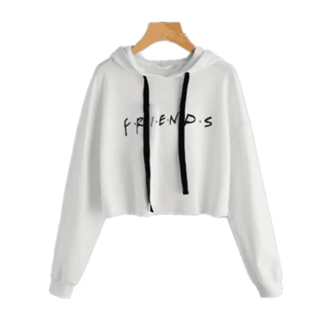 A Monogrammed Long Sleeved Hoodie White - Shop at LoveMi
