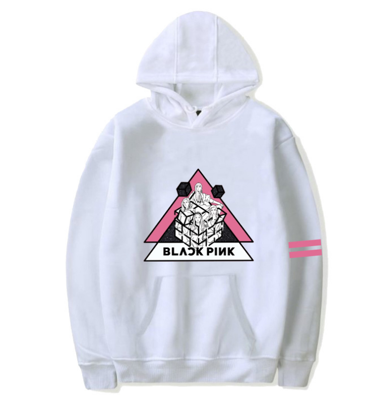 Korean Trendy Sweater Jennie Long-Sleeved Hoodie Autumn And Winter Blackpink Jacket Lisa Peripheral Jisoo