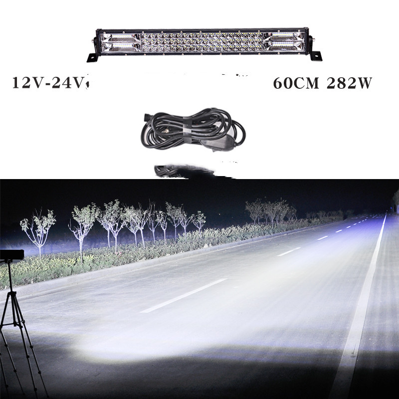 Light Bar 12V 24V Truck Middle Bar Light Super Bright Bright Light - Image 6