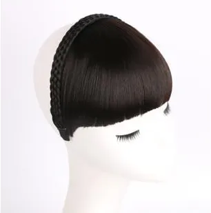 Secret Bang & Braid Headband Brown Black - Shop at LoveMi
