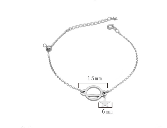 Cosmic Planet Bracelet S925 Sterling Silver Bracelet