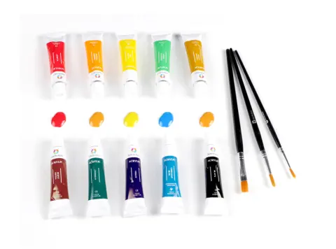 Anhong Acrylic Paint 24 Colors 12ml Box Packed