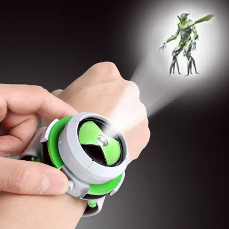 Hacker Earth Defender Projection Watch Children Cartoon Projection Watch
