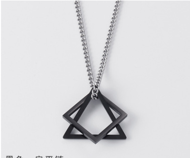 Necklace Men'S Trendy Japanese Style Send Boyfriend Ins Cold Wind High-End Decoration Men'S Trendy Hong Kong Style Harajuku Style