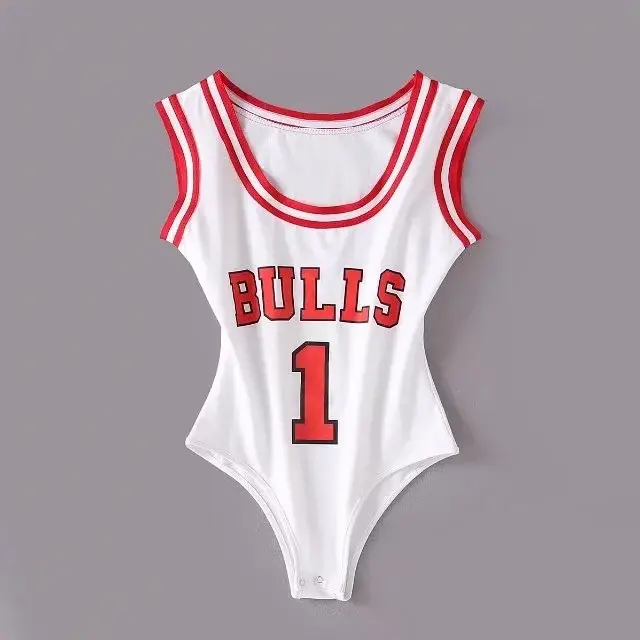 Letter Print Suspender Jumpsuit Women Sexy Sports Open Gear Suspender Jumpsuit