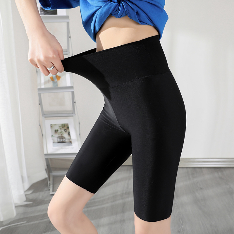 Leggings Women S Five Point Shorts Thin Tight Fitting Stretch Yoga