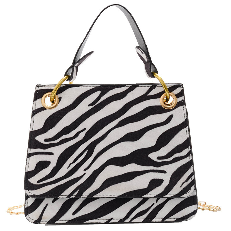High Sense Fashion Trendy Net Red Leopard Print Handbag White - Shop at LoveMi