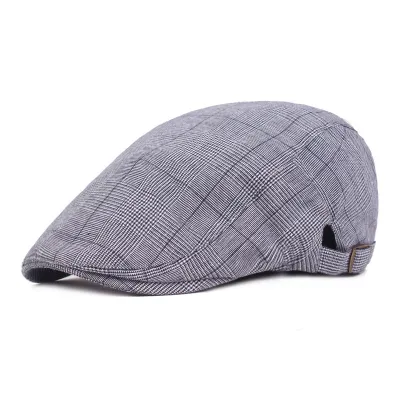 Comfortable And Fashionable Sunscreen Check Beret