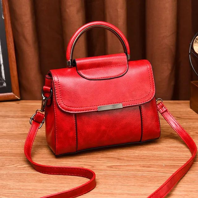 New Autumn And Winter One Shoulder Messenger Bag Red - Shop at LoveMi