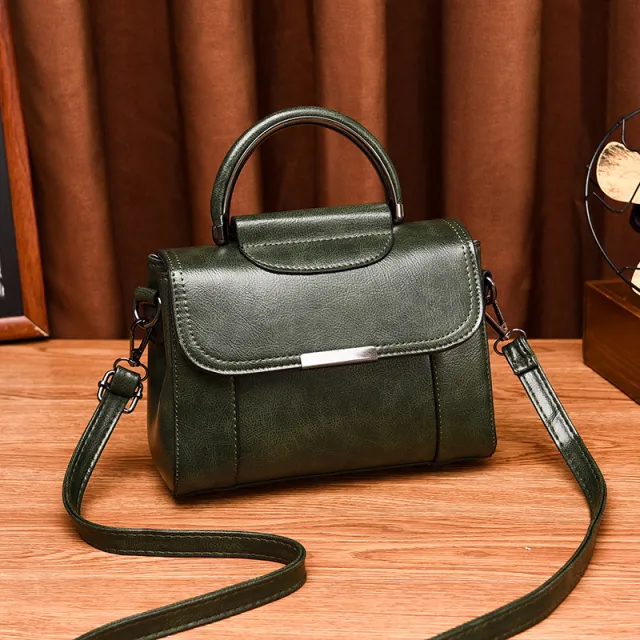 New Autumn And Winter One Shoulder Messenger Bag Green - Shop at LoveMi