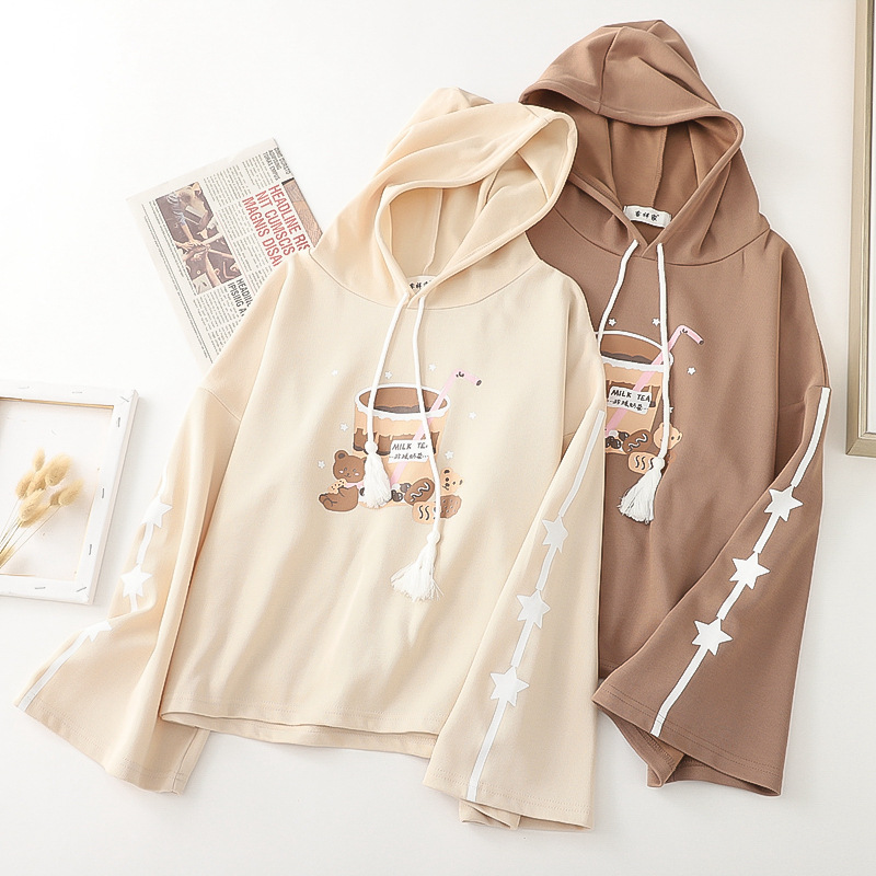 Title 7, Japanese Spring And Autumn Clothing Cute Three-...