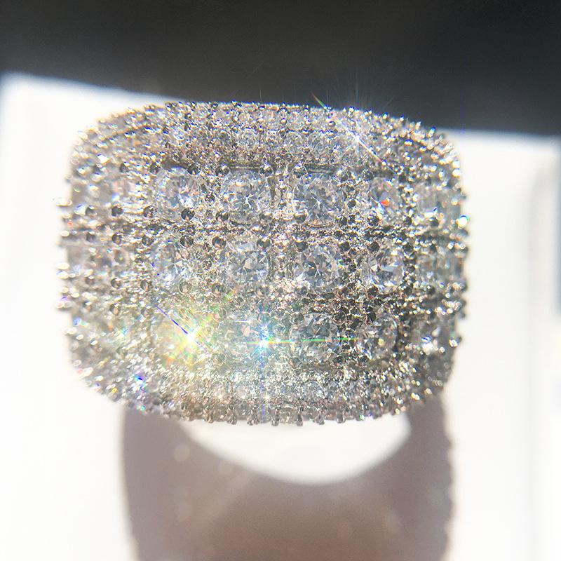 Eight Hearts & Arrows Zircon Ring