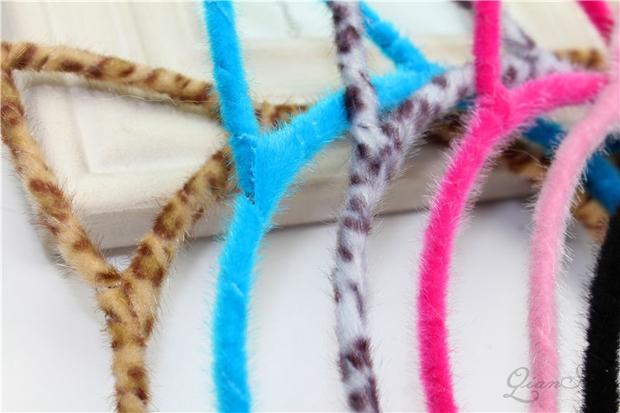 Cute Cat Ear Headband Korea Super Cute Sweet Small Fresh Hairpin Headband Adult Headwear Face Wash Headband — foto 2