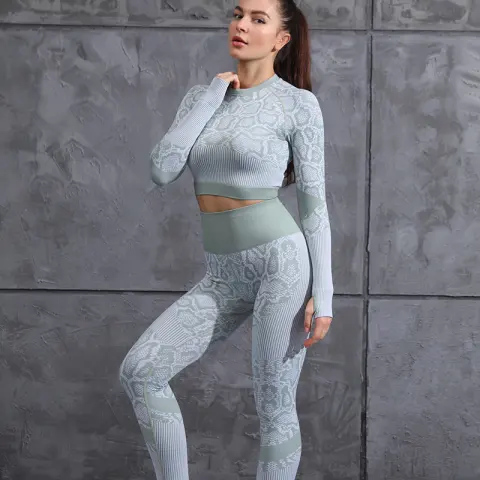 Yoga Clothes Autumn and Winter Tight-fitting Moisture Wicking Sports