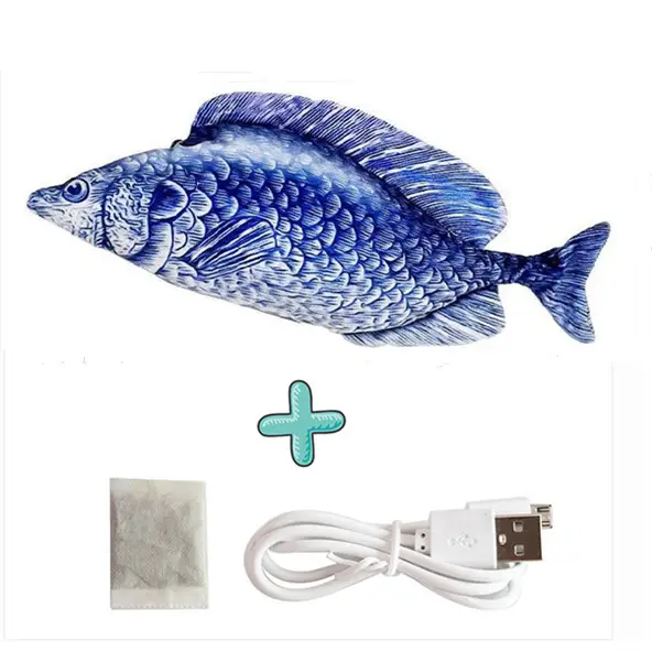 Electric Funny Cat Simulation Fish Beating Usb