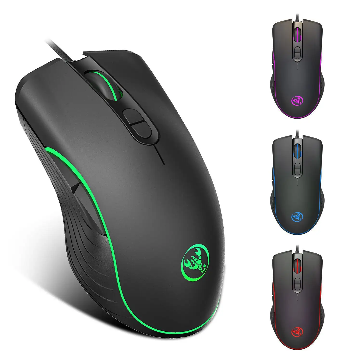 Glowing Gaming Mouse Wired