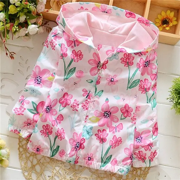 New Children's Coats Girls' Long-Sleeved
