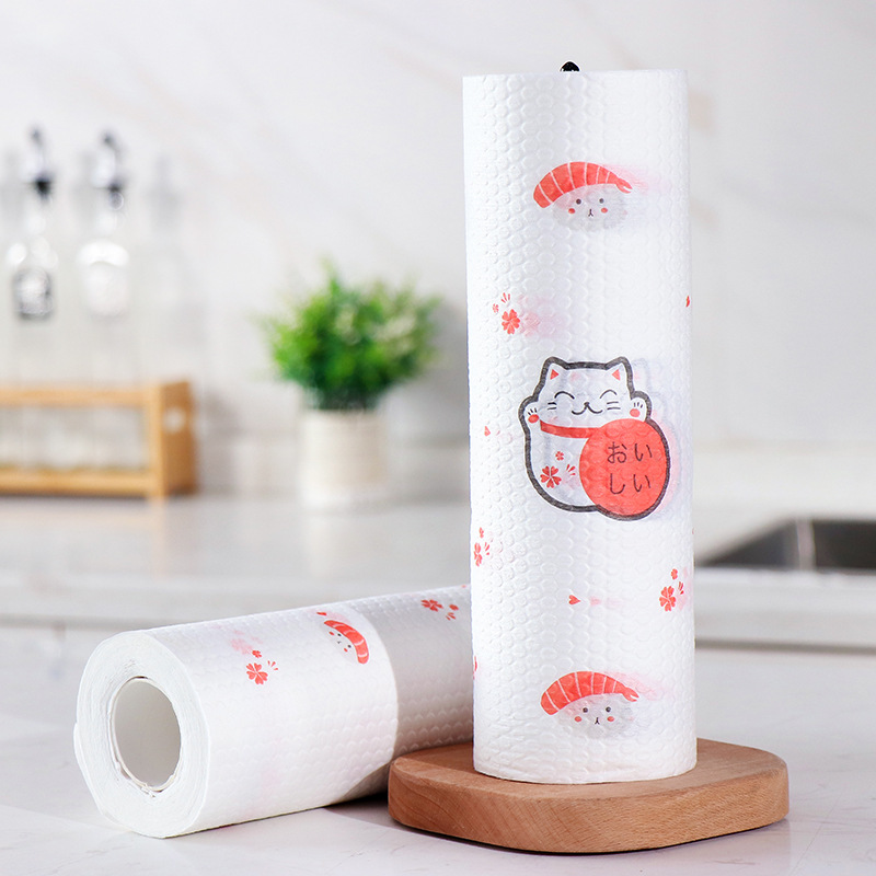 Title 3, Disposable Kitchen Non-Woven Cloth Wiper Roll f...