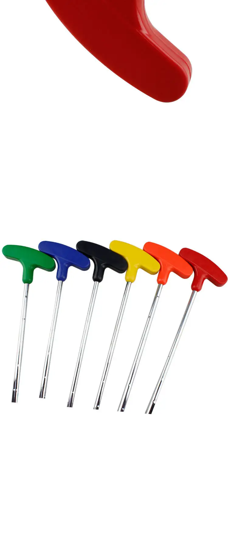 35 Inch Children'S Mini Stainless Steel Rubber Putter, Multi-Specification And Multi-Color Optional, Spot Support For Customization
