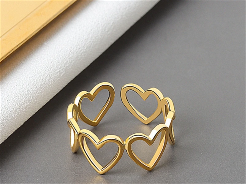 Japanese And Korean Retro Line Joint Ring