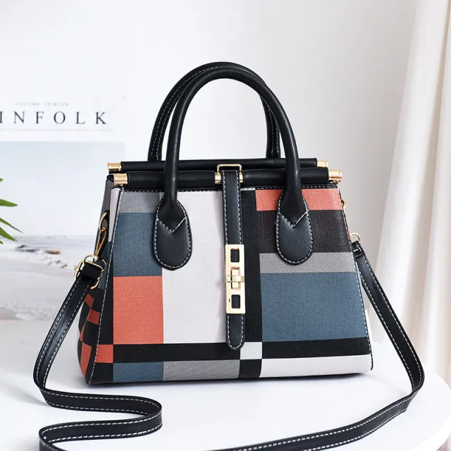Women'S Bags Large Bags Elegant Fashion Large Capacity Trendy Ladies Handbags Shoulder Bags Black - Shop at LoveMi