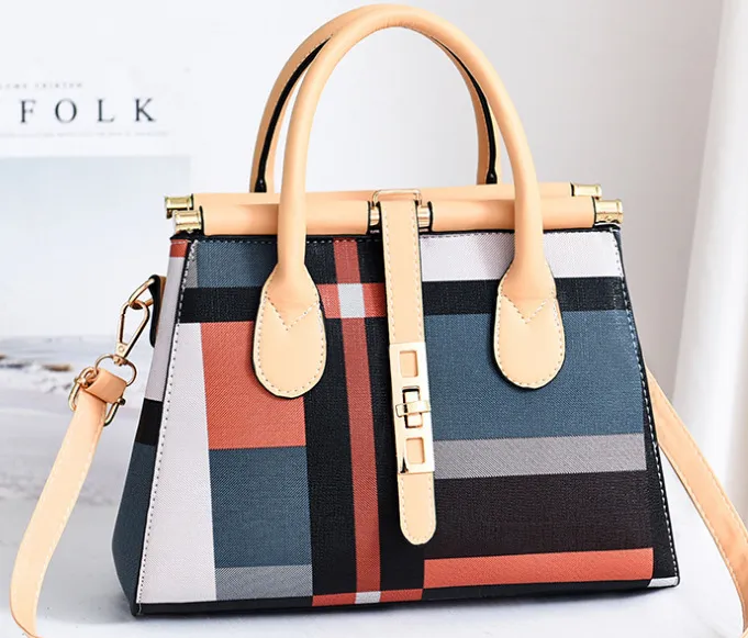 Women'S Bags Large Bags Elegant Fashion Large-Capacity Trendy Ladies Handbags Shoulder Bags - Cream