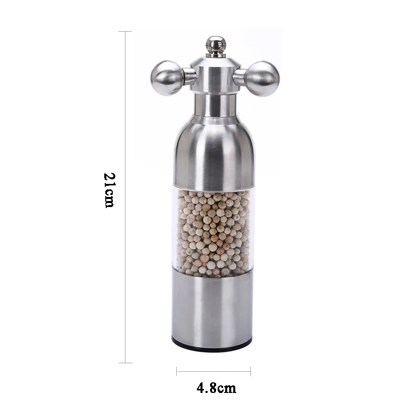 Pepper Mill Gadgets Pepper and Salt Grinder Grinding 4 Color Garlic Grinding Spice Grinder Kitchen Creative Tools BBQ Accessory – image 5