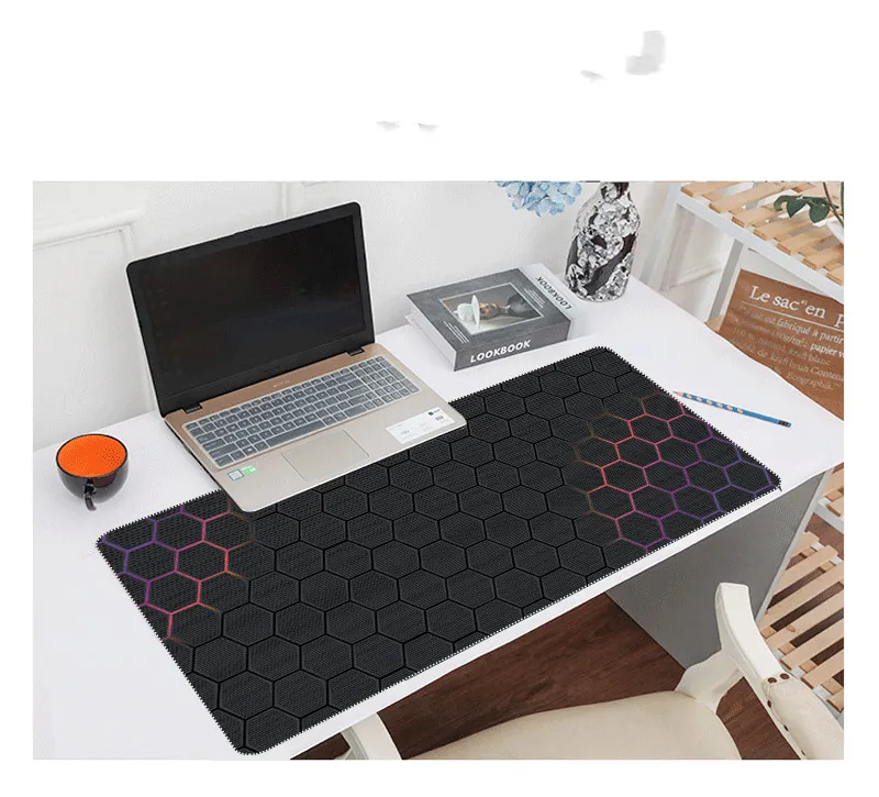 Oversized Thickened Precision Seaming Computer Desk Mat – image 2