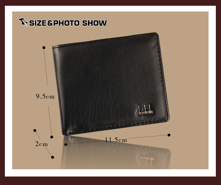 Faux Leather Men's Wallet, Activity Wallet Wholesale, Men's Short Wallet, Pu Wallet, Card Case