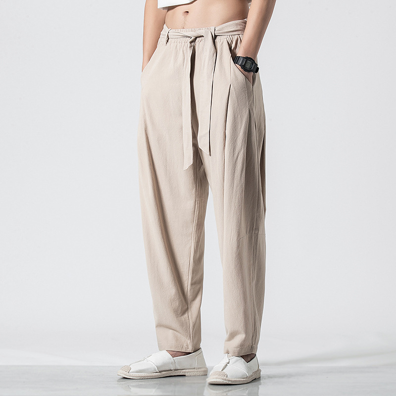 Title 4, Womens Casual Loose Wide Leg Lantern Pants, Pl...