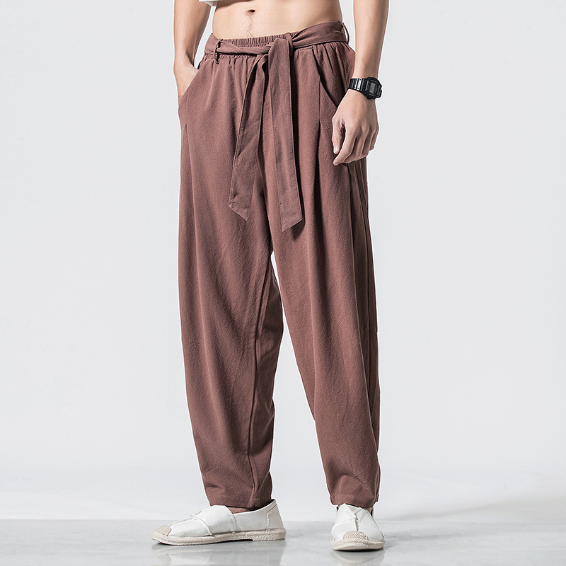 Title 3, Womens Casual Loose Wide Leg Lantern Pants, Pl...