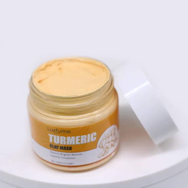 Turmeric Mud Mask Cleans Skin, Brightens And Improves Dullness Yellow - Shop at LoveMi