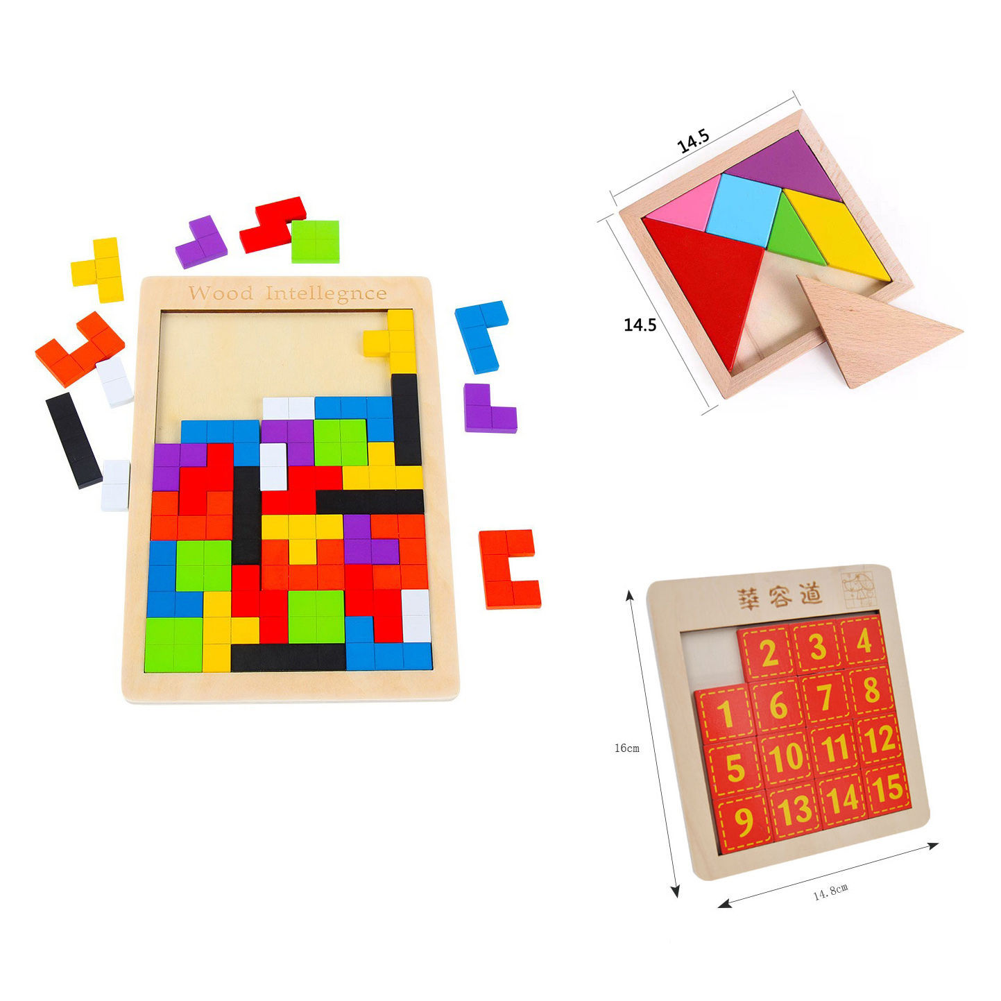 Title 2, Blocs de puzzle numérique pour jeunes enfants